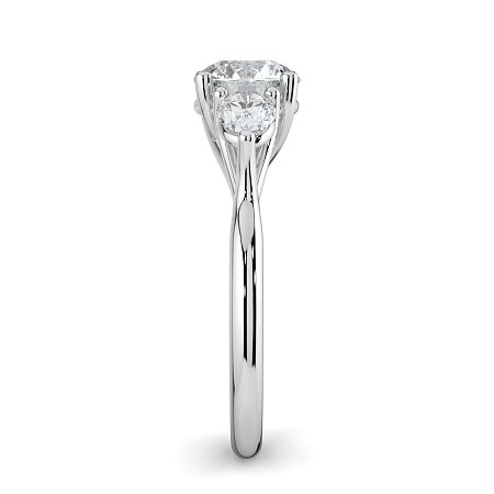 Dalia 3 Stones Oval