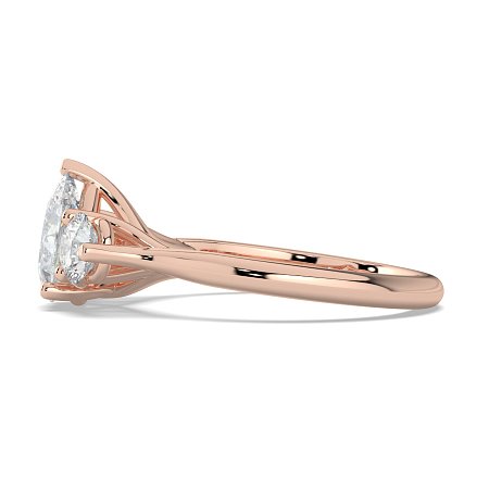 Dalia 3 Stones Round