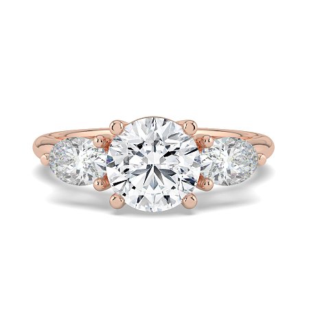 Dalia 3 Stones Oval