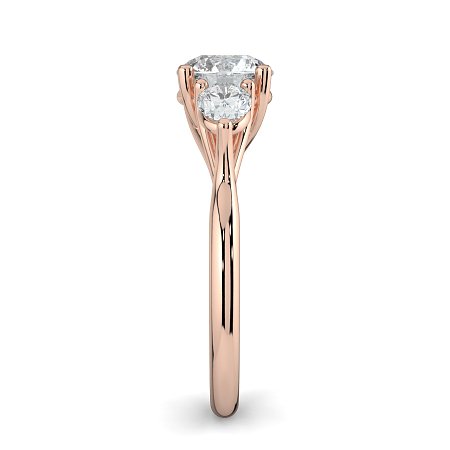 Dalia 3 Stones Oval