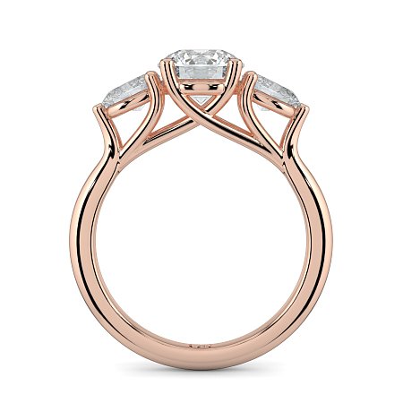 Dalia 3 Stones Oval