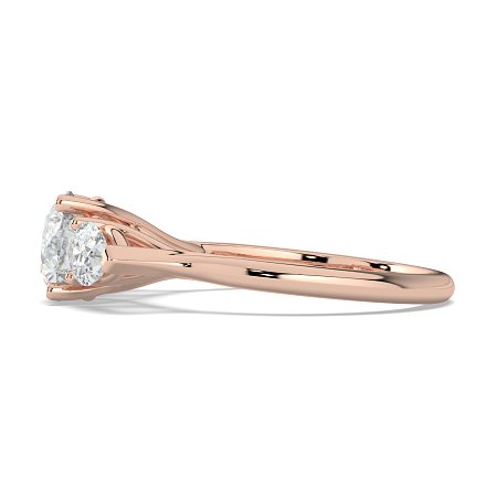 Dalia 3 Stones Pear
