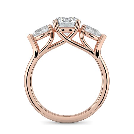 Dalia 3 Stones Pear