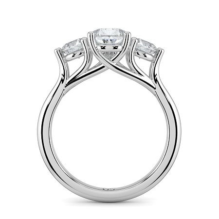Dalia 3 Stones Round