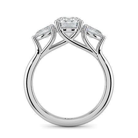 Dalia 3 Stones Oval
