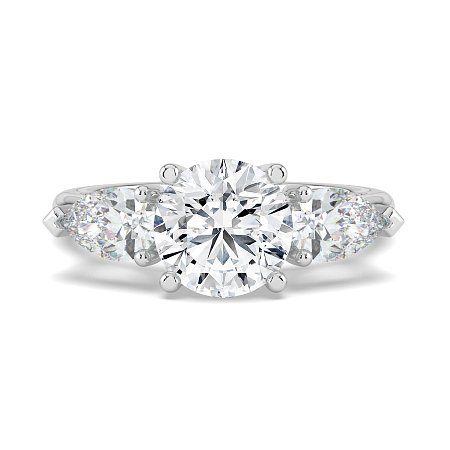 Dalia 3 Stones Pear