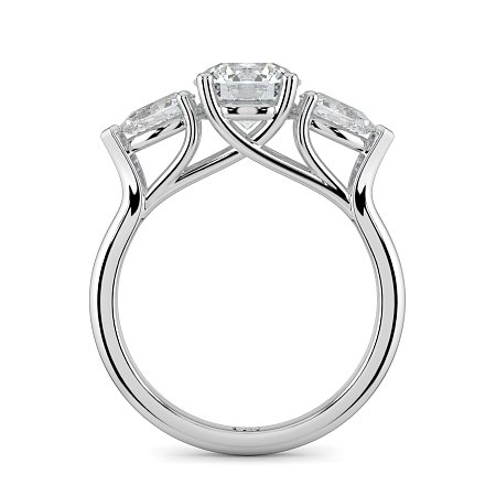 Dalia 3 Stones Pear