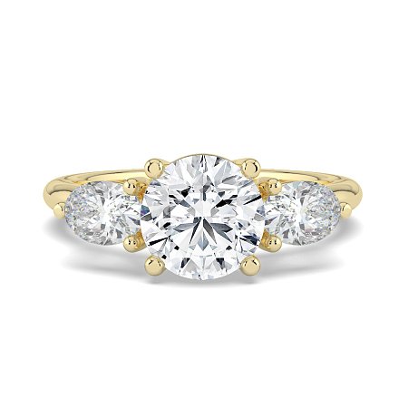 Dalia 3 Stones Oval