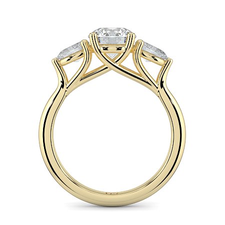 Dalia 3 Stones Oval