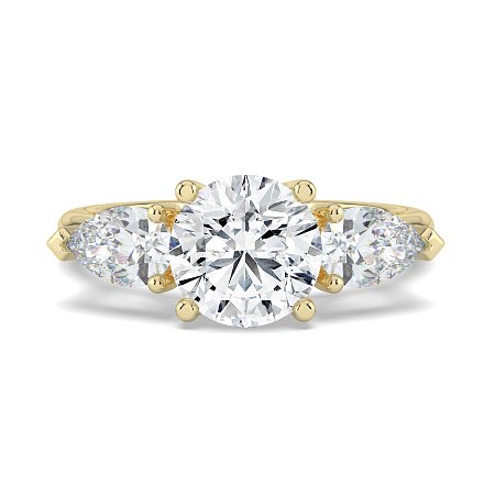Dalia 3 Stones Pear