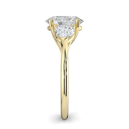 Dalia 3 Stones Pear