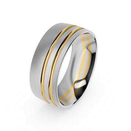 GSIN IN1107 Plain Wedding Band