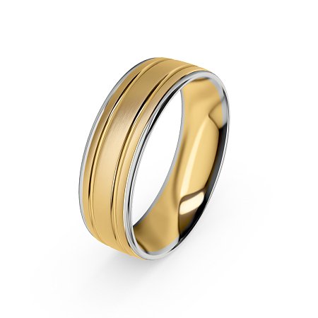 GSIN IN1384 Plain Wedding Band