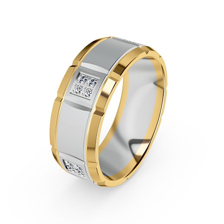 GSIN IN8014D Diamond Wedding Band