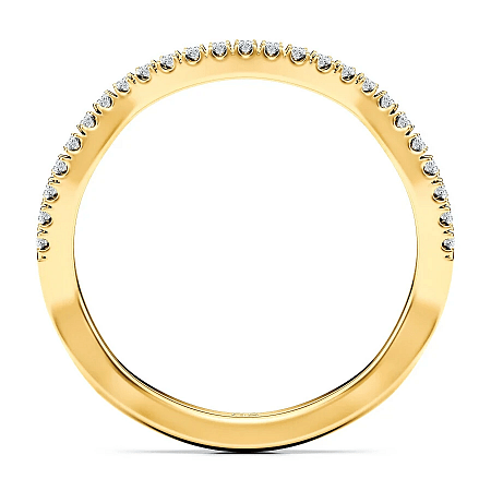 Jana Claw Set Wedding Ring with Natural Diamonds 0.12ct Total Weight