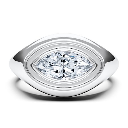 Signet Engagement Ring