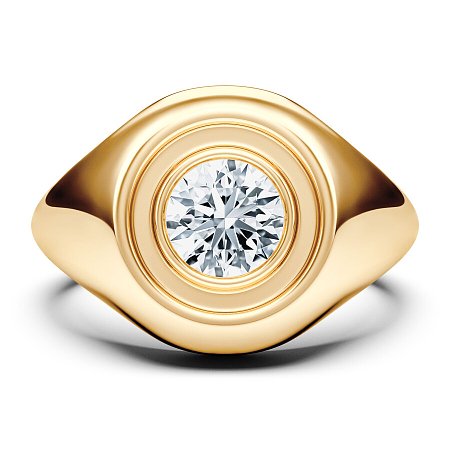 Signet Engagement Ring
