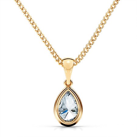 Selena Bezel Pendant