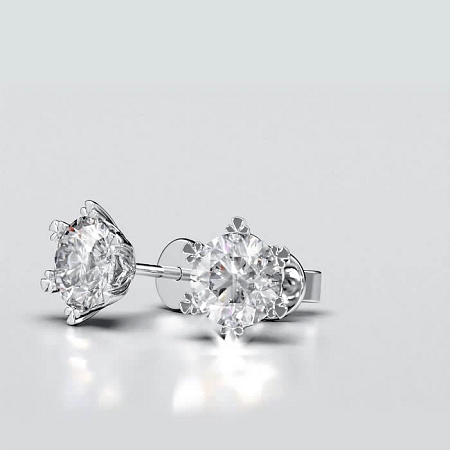 Snowflake Claw Earrings