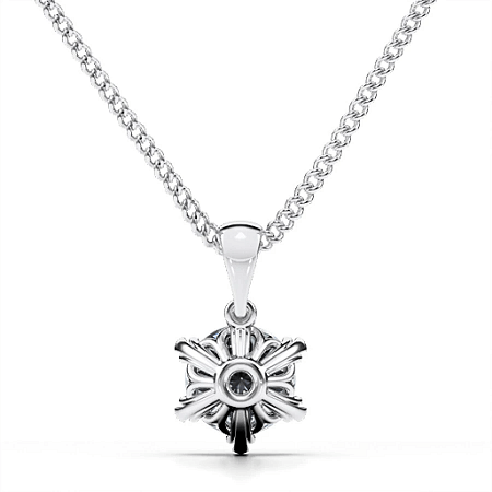 Snowflake Claw Pendant