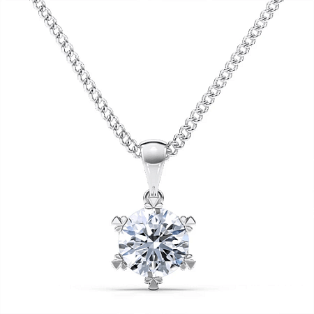 Snowflake Claw Pendant