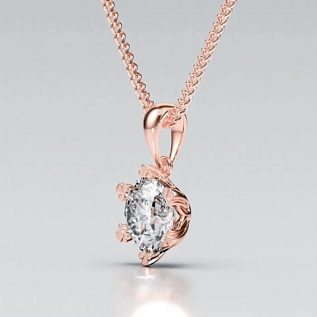 Snowflake Claw Pendant