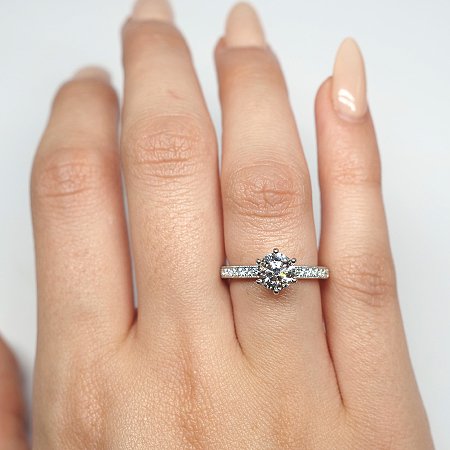 Rene Ring with Lab Grown Diamond 1.14ct