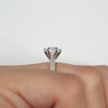 Rene Ring with Lab Grown Diamond 1.14ct
