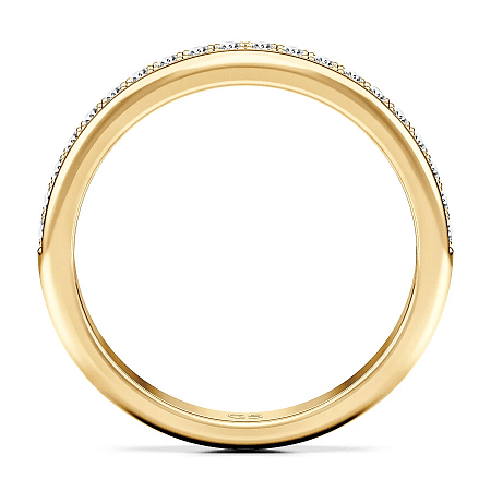 Calista Wedding Ring with Natural Diamonds 0.22ct Total Weight