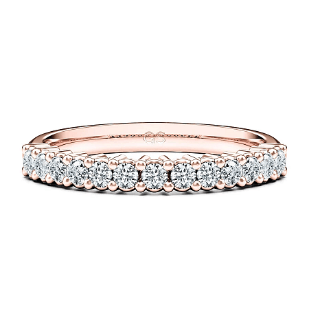Cara Mid Wedding Ring with Natural Diamonds 0.43ct Total Weight
