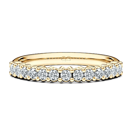 Cara Mid Wedding Ring with Natural Diamonds 0.43ct Total Weight