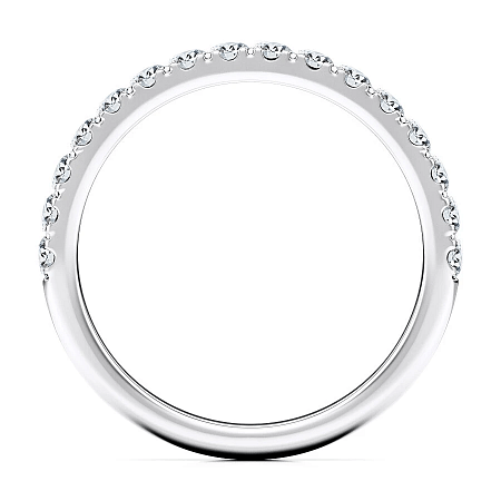 Cathedral Natural Diamond Wedding Ring 0.37cts Total Weight