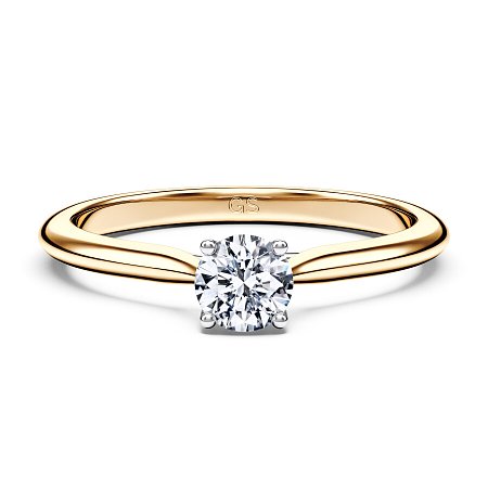 Petite Dalia Diamond Engagement Ring