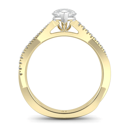 Jana Half Claw set Pear