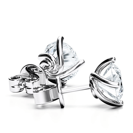 Rene 4 Claw Earrings