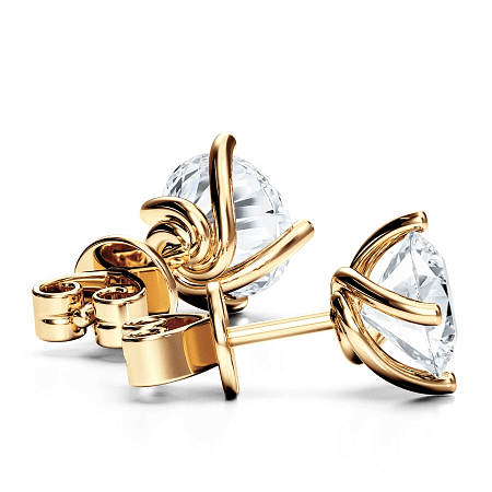 Rene 4 Claw Earrings