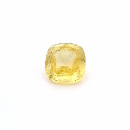 9.03 ct Cushion Yellow Natural Sapphire