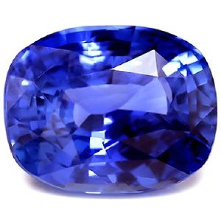 8.93 ct Cushion Blue Natural Sapphire