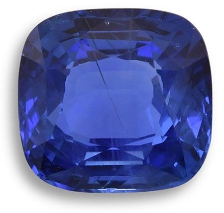 12.18 ct Cushion Blue Natural Sapphire