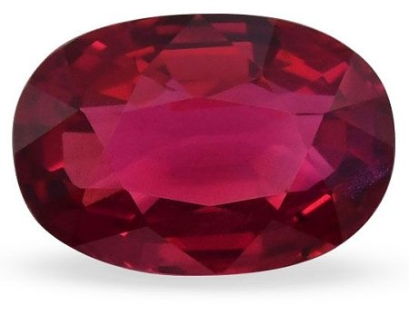 3.06 ct Oval Red Natural Ruby