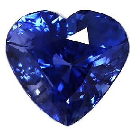 10.15 ct Heart Blue Natural Sapphire