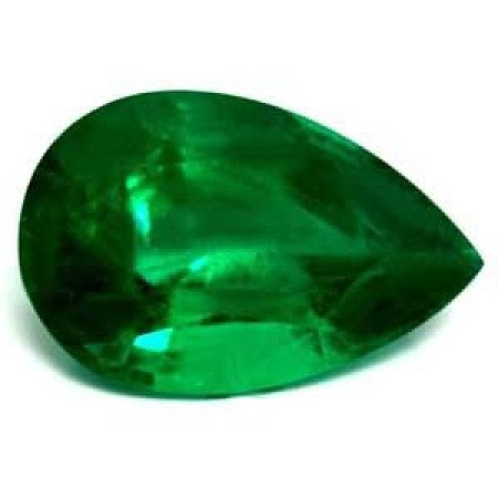 5.34 ct Pear Green Natural Emerald