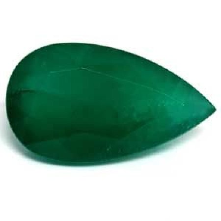 10.69 ct Pear Green Natural Emerald