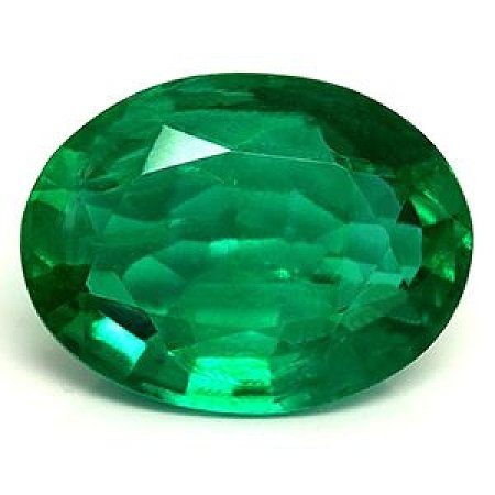 2.26 ct Oval Green Natural Emerald