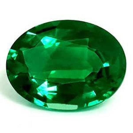 0.99 ct Oval Green Natural Emerald