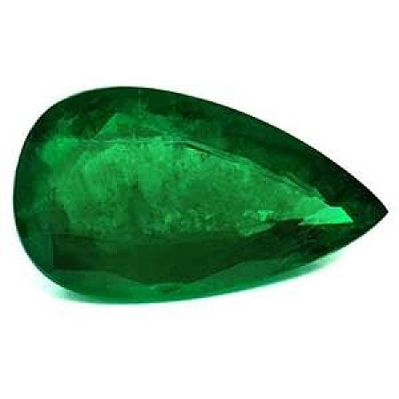12.02 ct Pear Green Natural Emerald