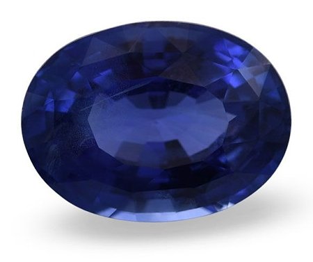 7.42 ct Oval Blue Natural Sapphire