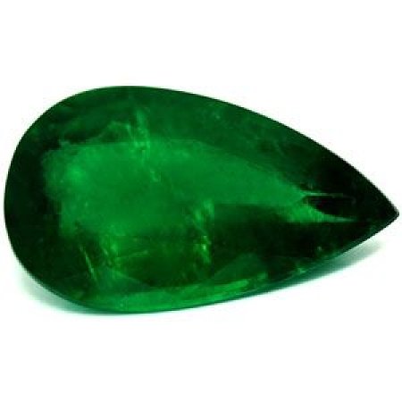 4.00 ct Pear Green Natural Emerald