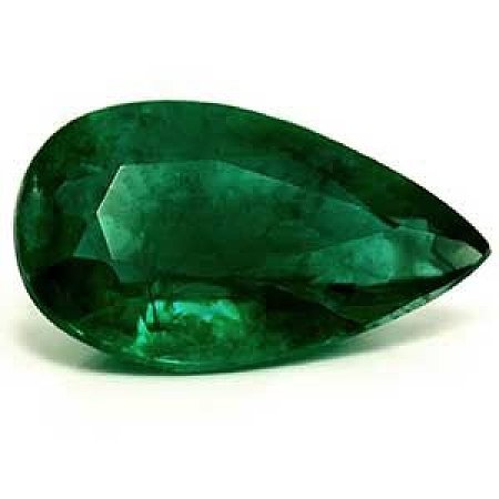 2.43 ct Pear Green Natural Emerald