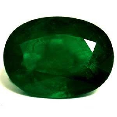 16.94 ct Oval Green Natural Emerald